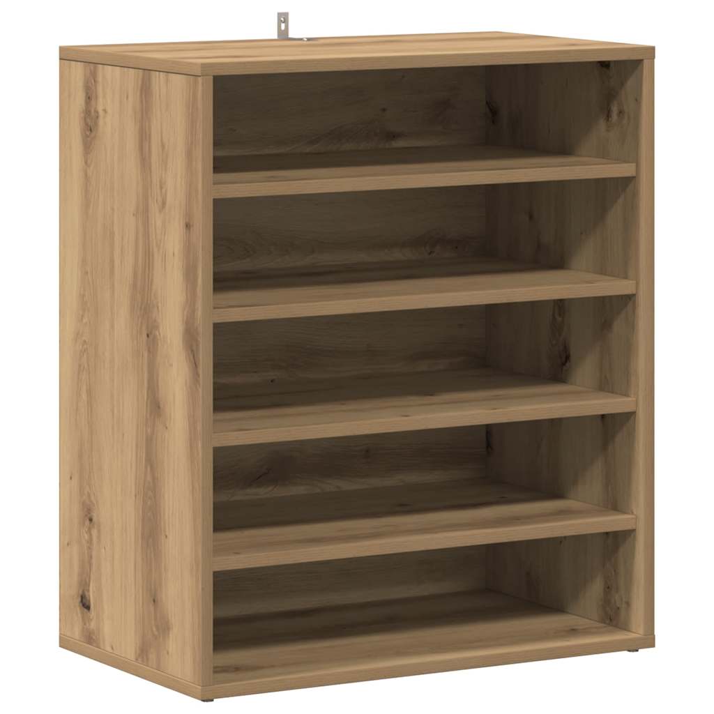 Armoire à chaussures chêne artisanal bois d'ingénierie - XIOS
