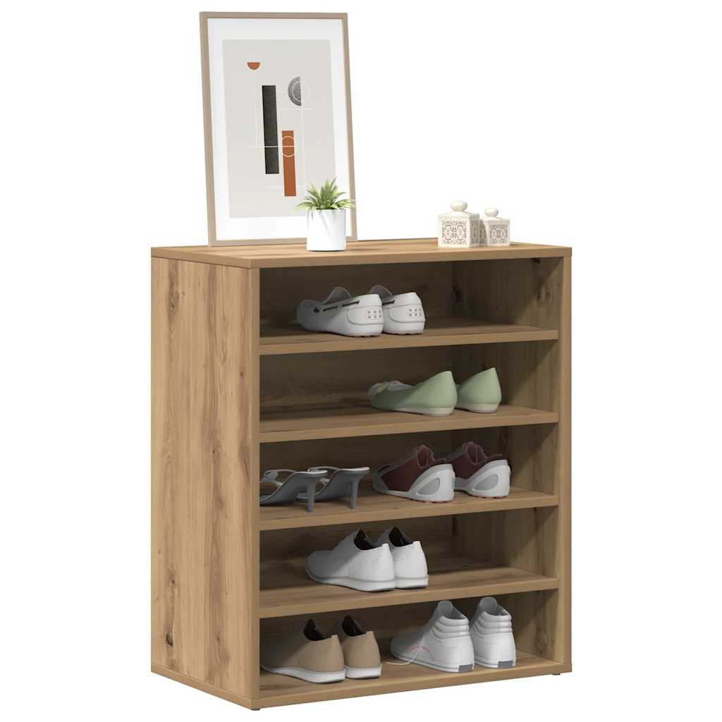 Armoire à chaussures chêne artisanal bois d'ingénierie - XIOS