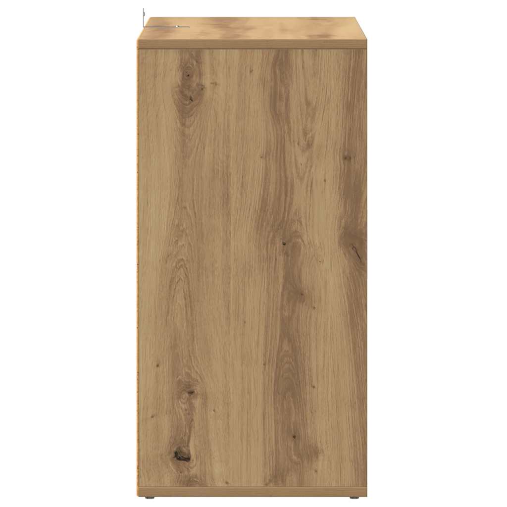 Armoire à chaussures chêne artisanal bois d'ingénierie - XIOS