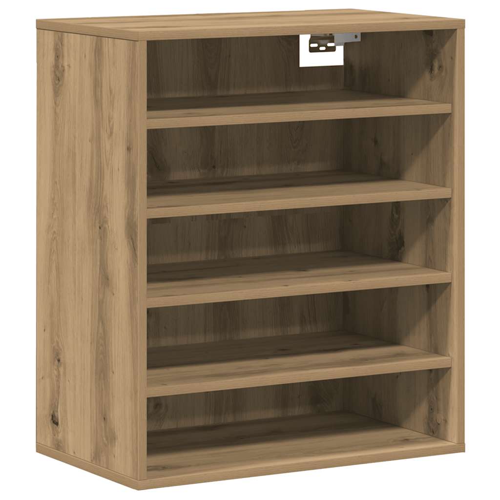 Armoire à chaussures chêne artisanal bois d'ingénierie - XIOS