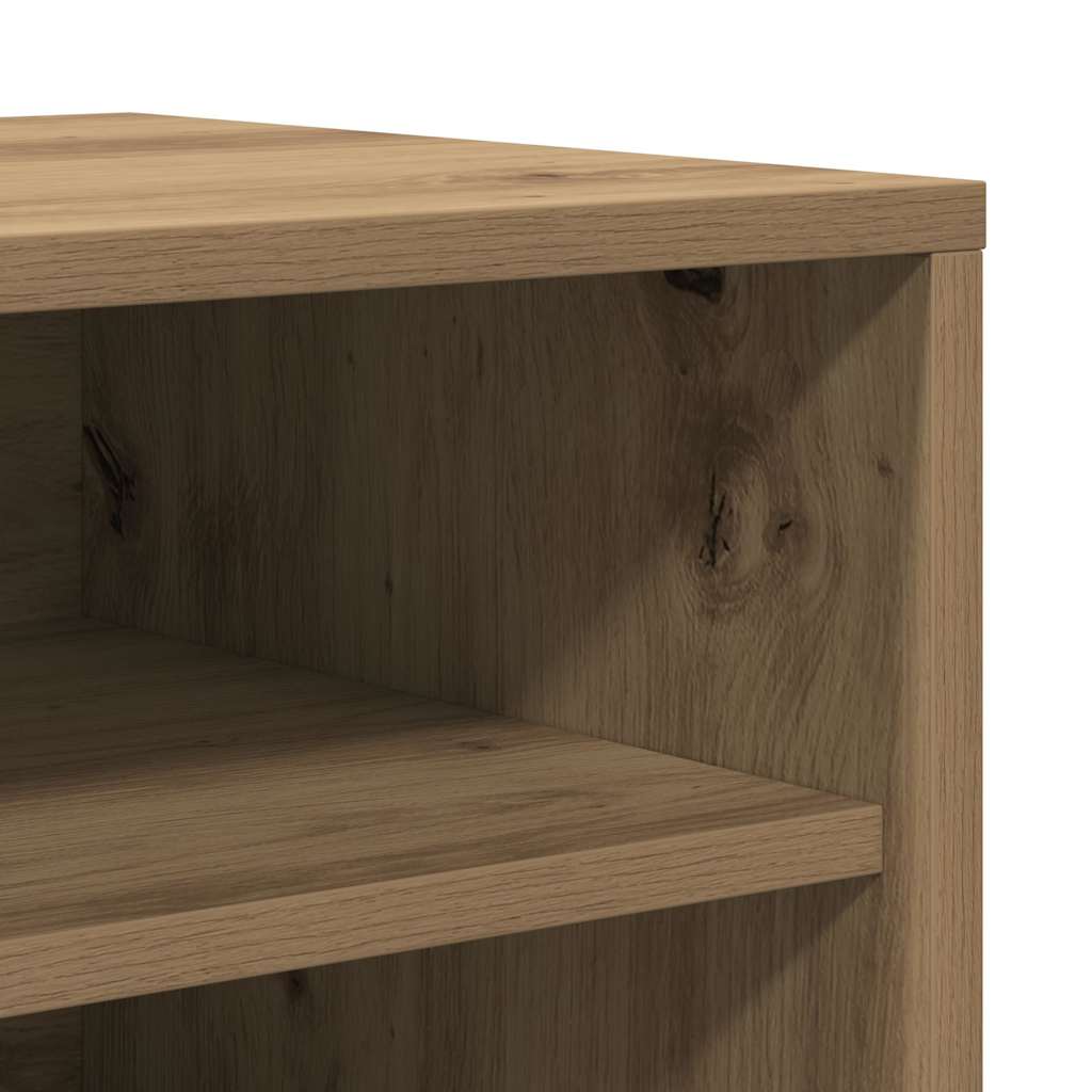 Armoire à chaussures chêne artisanal bois d'ingénierie - XIOS