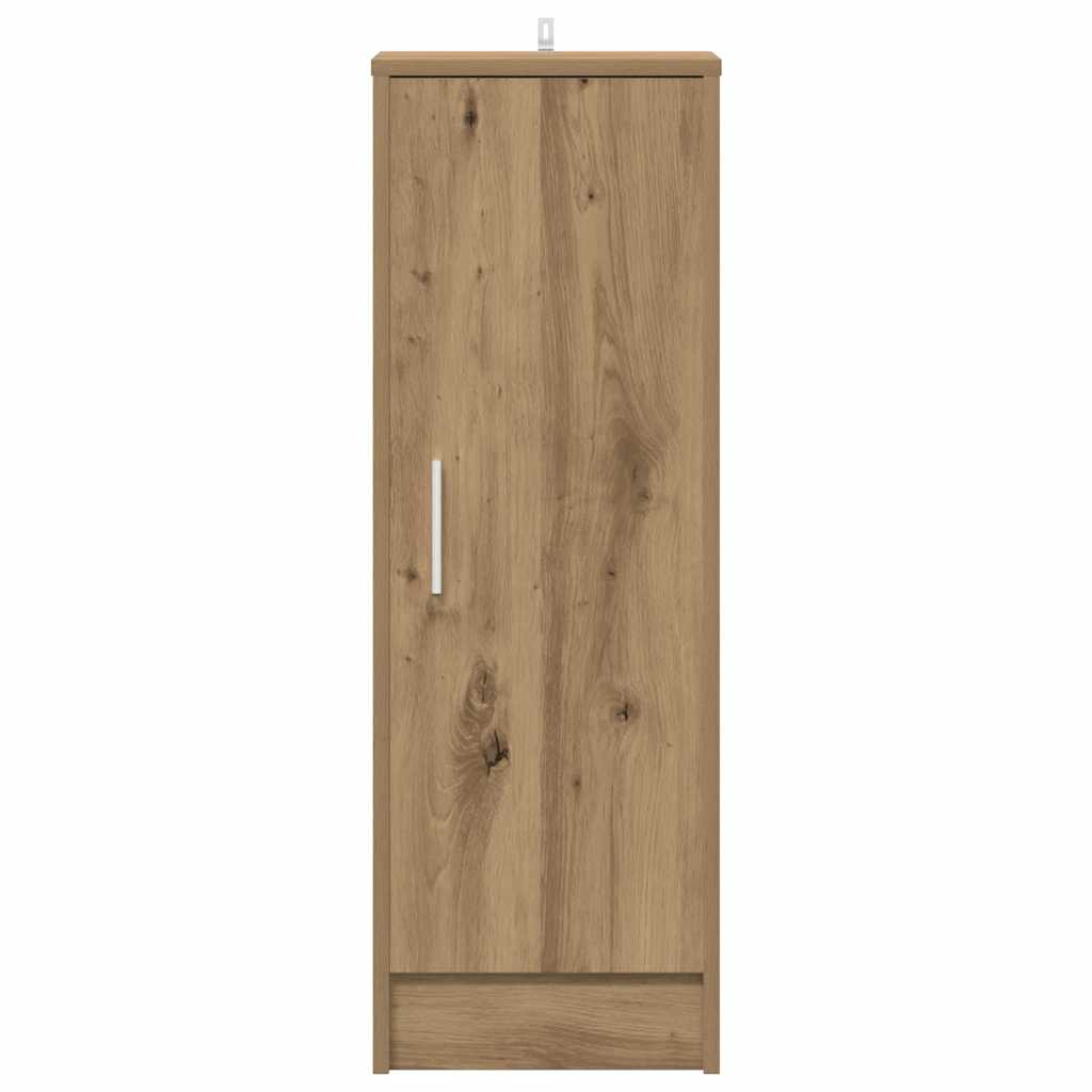 Armoire à chaussures vieux bois 32x35x92 cm bois d'ingénierie - XIOS