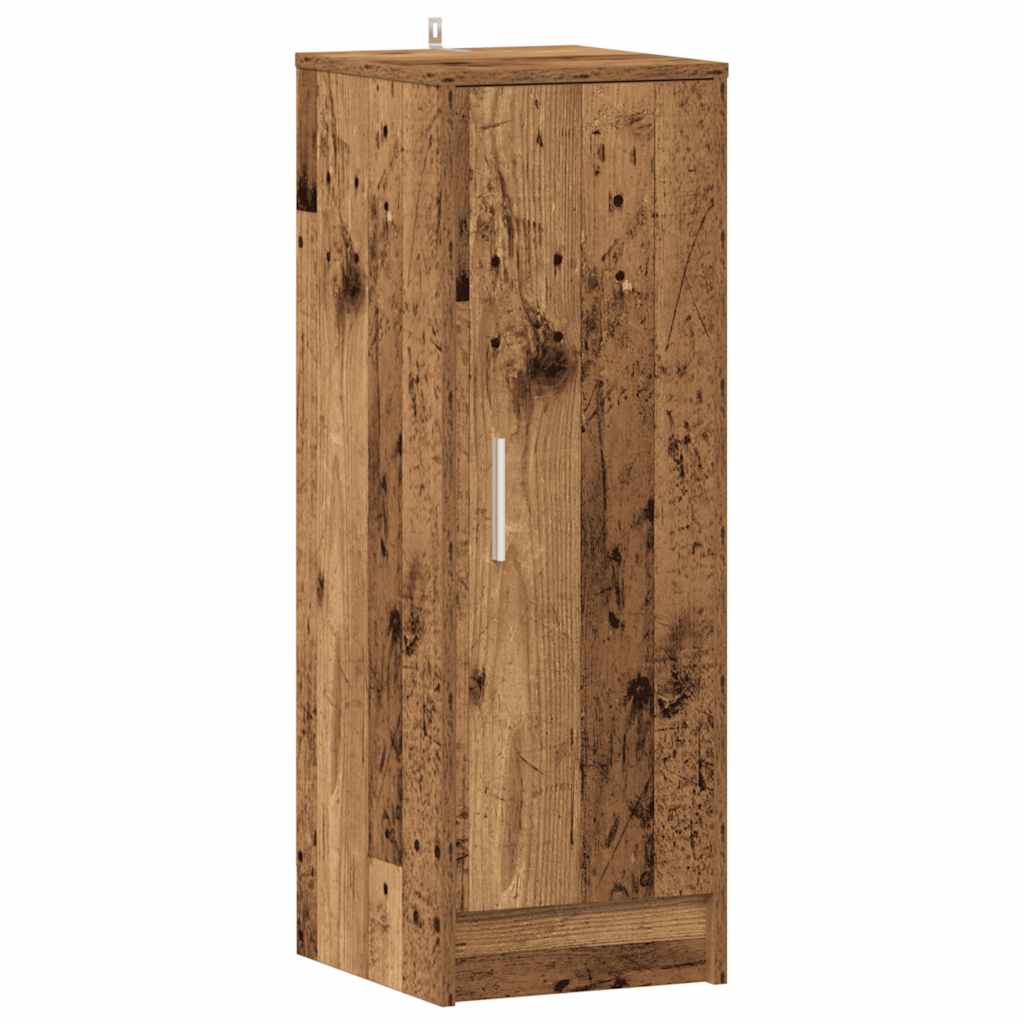 Armoire à chaussures chêne artisanal 32x35x92cm bois ingénierie - XIOS