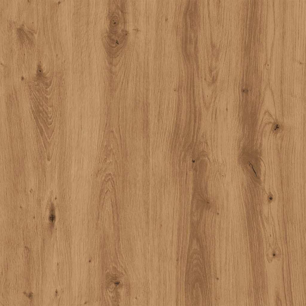Armoire d'angle chêne artisanal 33x33x132 cm bois d'ingénierie