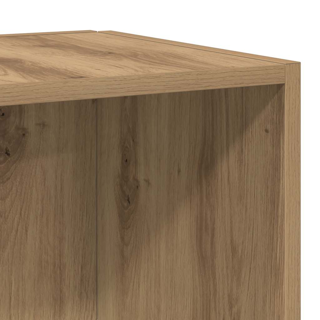 Armoire d'angle chêne artisanal 33x33x165 cm bois d'ingénierie - XIOS