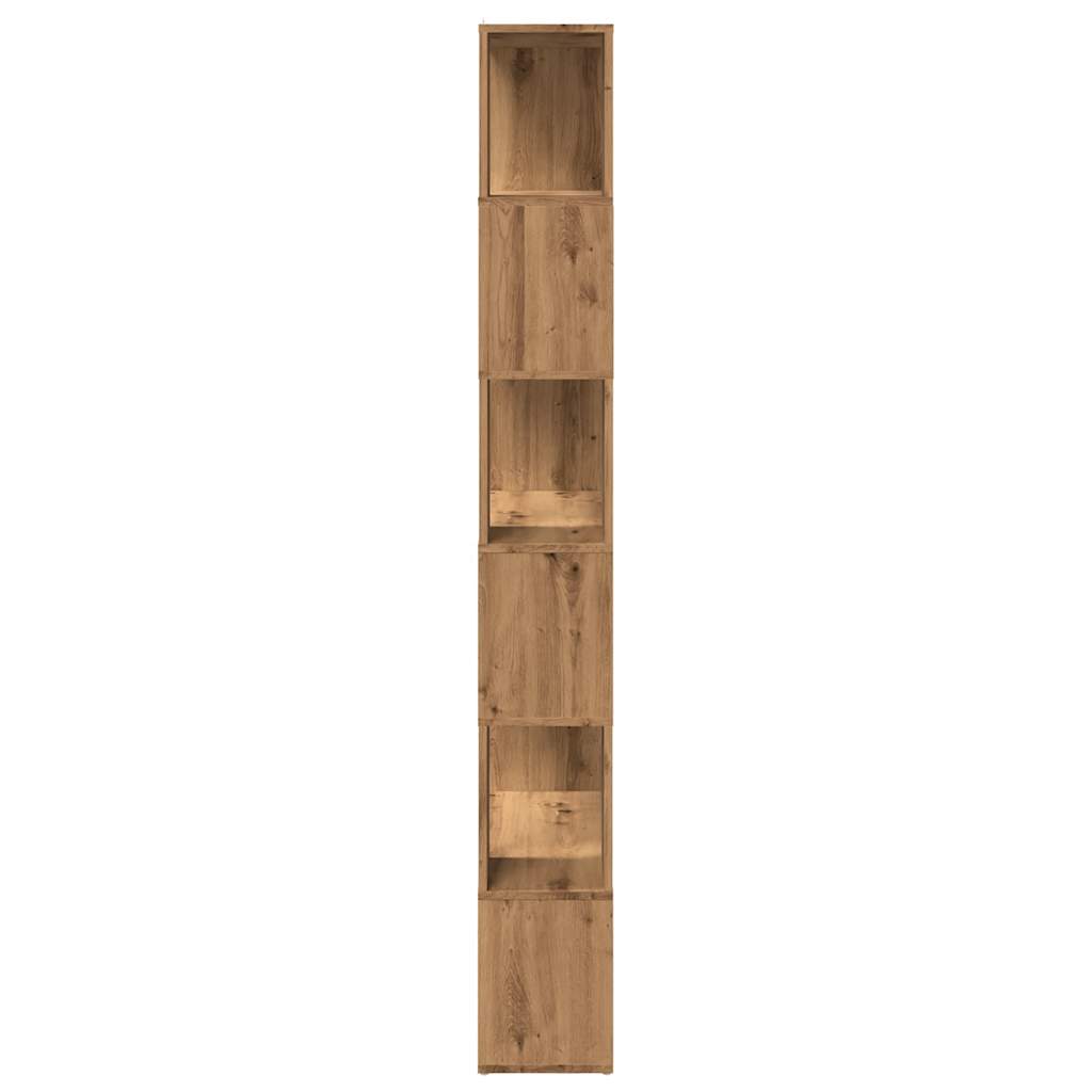 Bibliothèque/Séparateur de pièce chêne artisanal 80x24x186 cm - XIOS