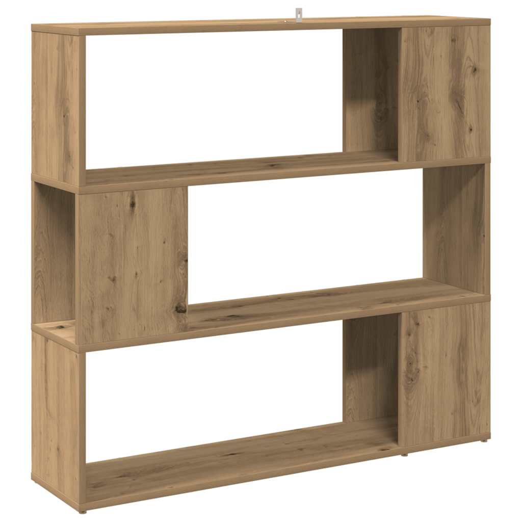 Bibliothèque/Séparateur de pièce chêne artisanal 100x24x94 cm - XIOS