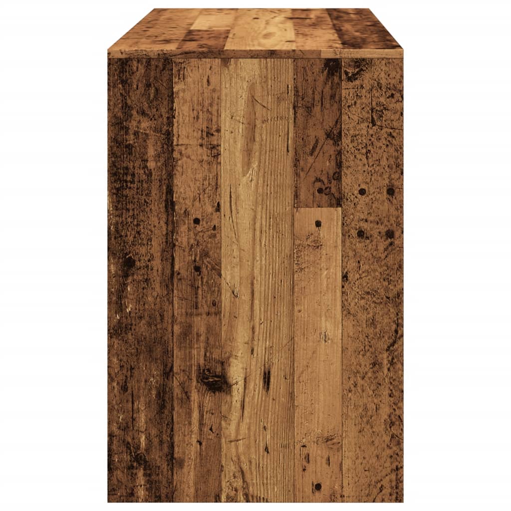 Bureau vieux bois 101x50x76,5 cm bois d'ingénierie - XIOS