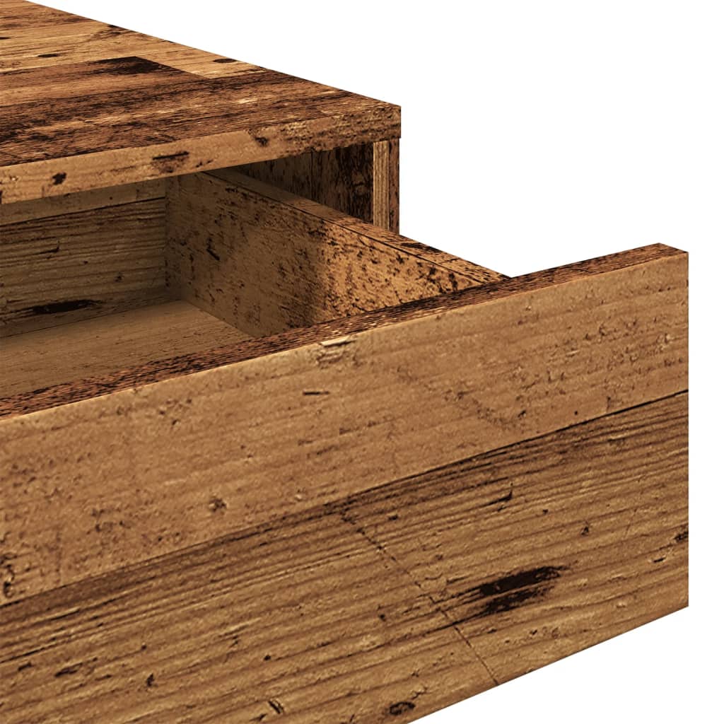 Bureau vieux bois 101x50x76,5 cm bois d'ingénierie - XIOS