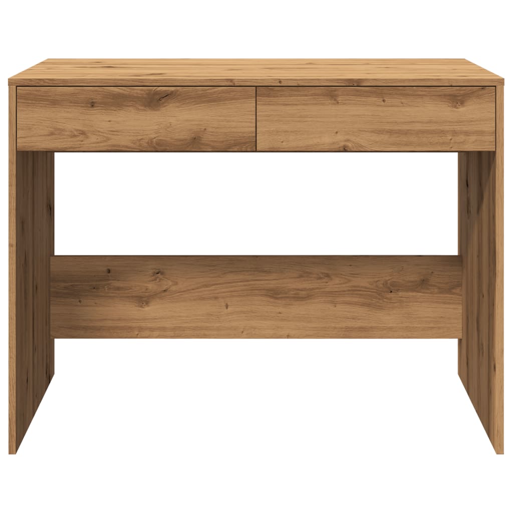Bureau chêne artisanal 101x50x76,5 cm bois d'ingénierie Bureaux vidaXL