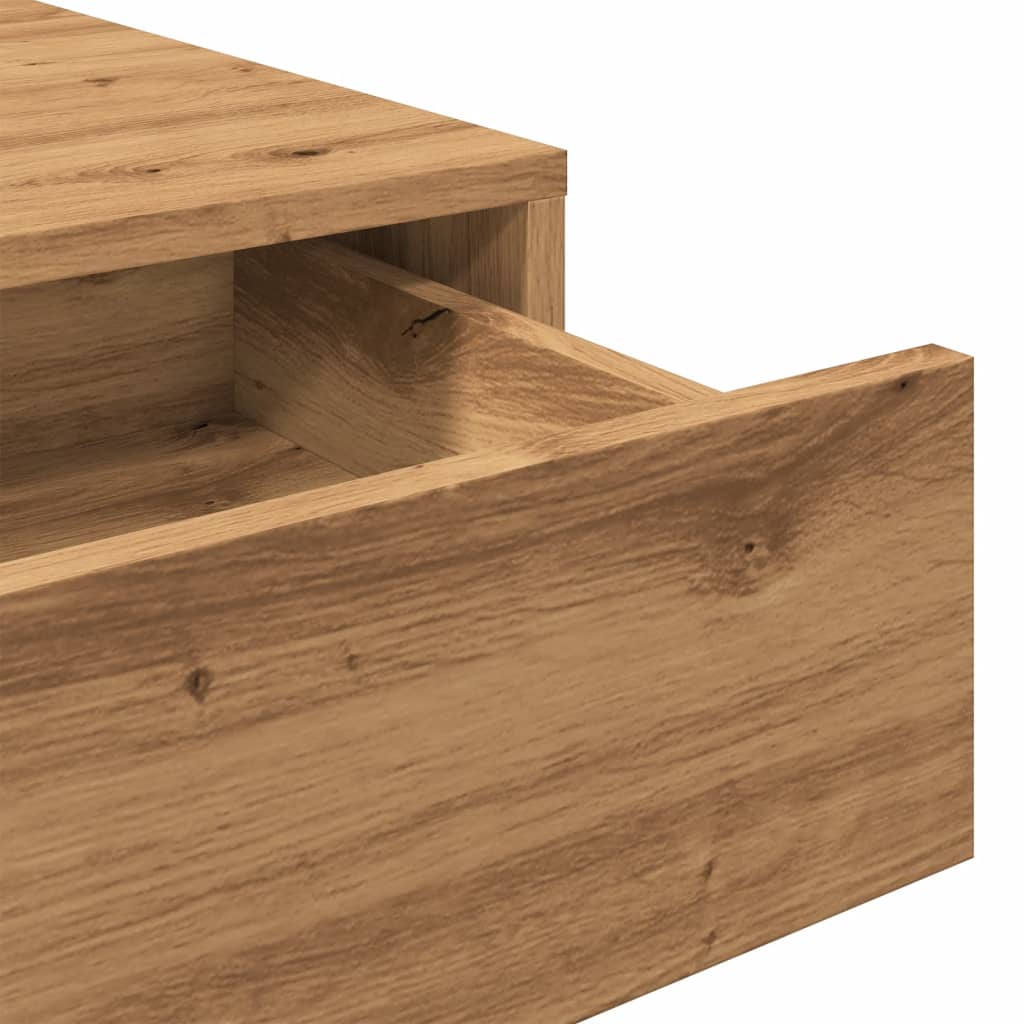 Bureau chêne artisanal 101x50x76,5 cm bois d'ingénierie Bureaux vidaXL