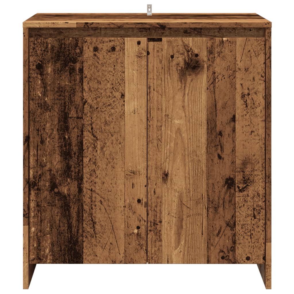 Buffet vieux bois 70x41x75 cm bois d'ingénierie - XIOS