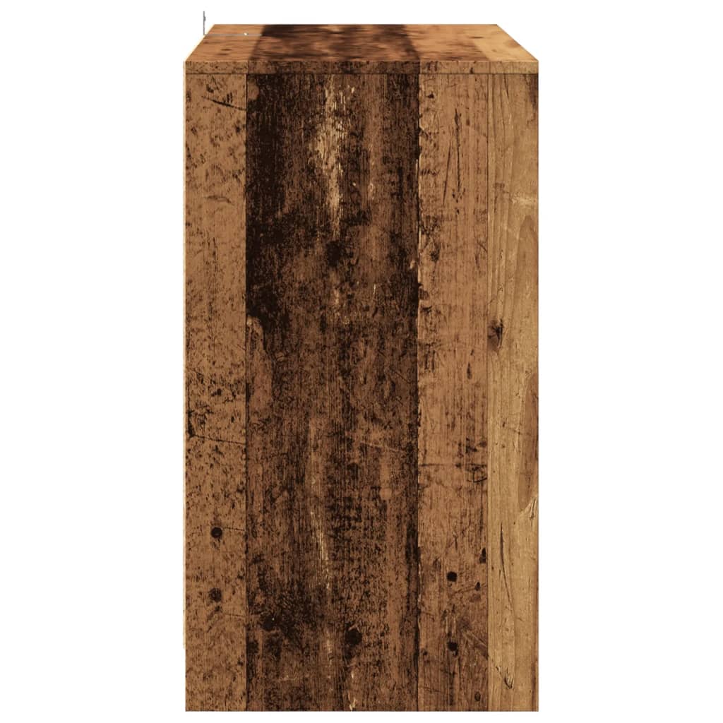 Buffet vieux bois 70x41x75 cm bois d'ingénierie - XIOS