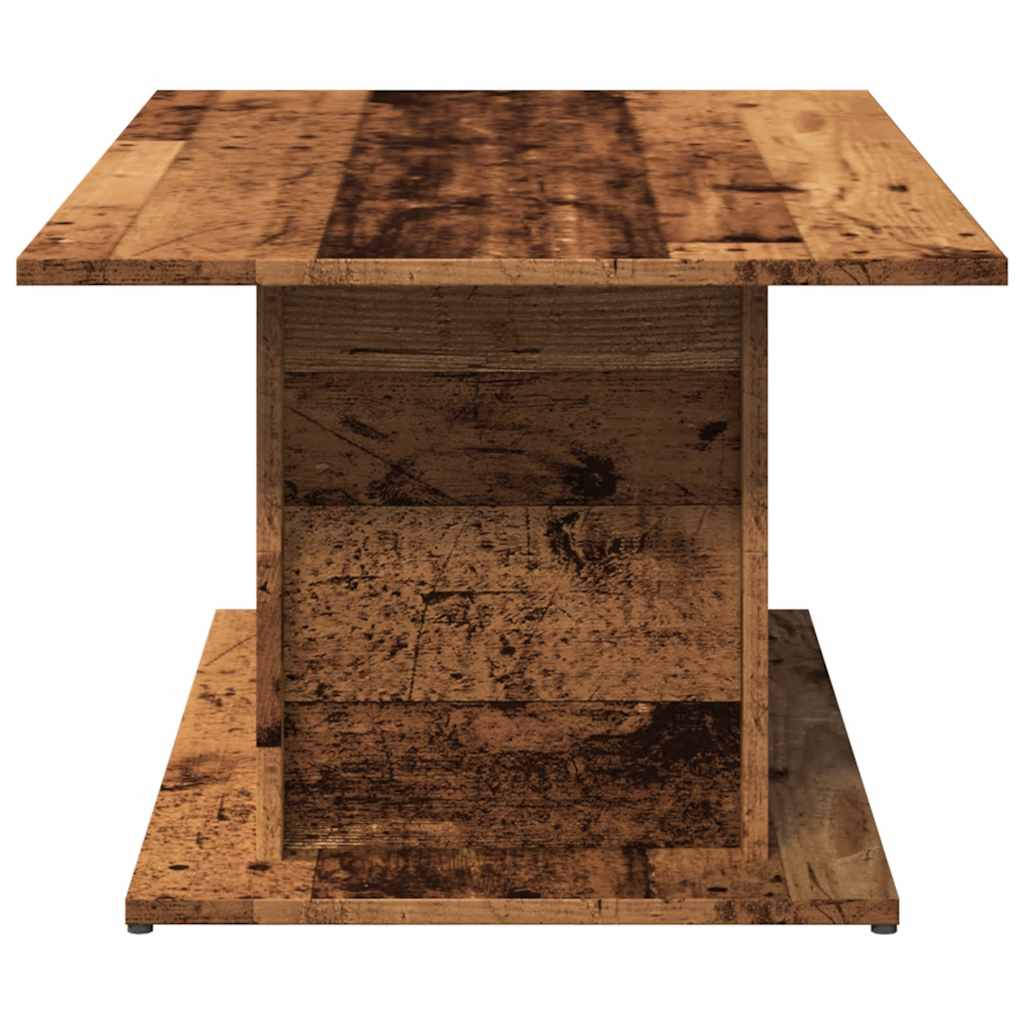 Table basse vieux bois 102x55,5x40 cm bois d'ingénierie - XIOS