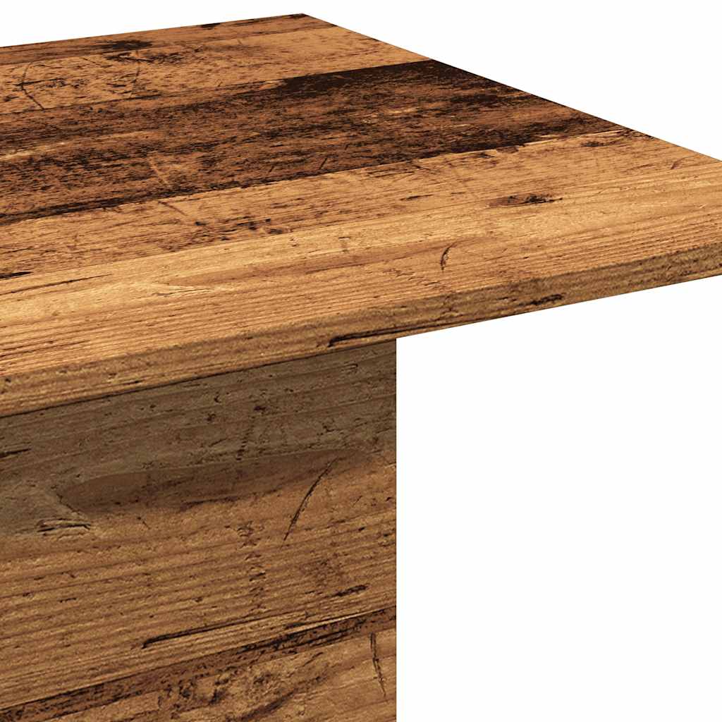 Table basse vieux bois 102x55,5x40 cm bois d'ingénierie - XIOS