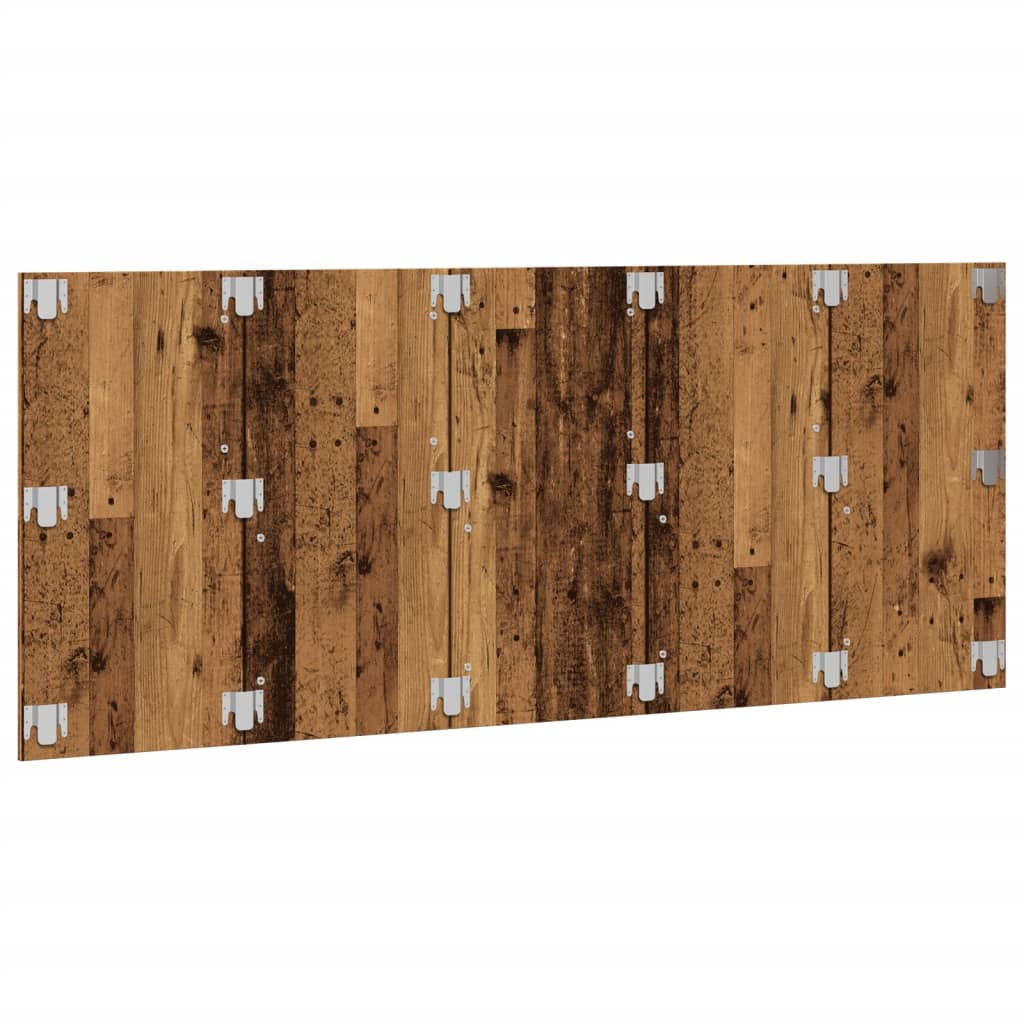 Tête de lit vieux bois 200x1,5x80 cm bois d'ingénierie - XIOS