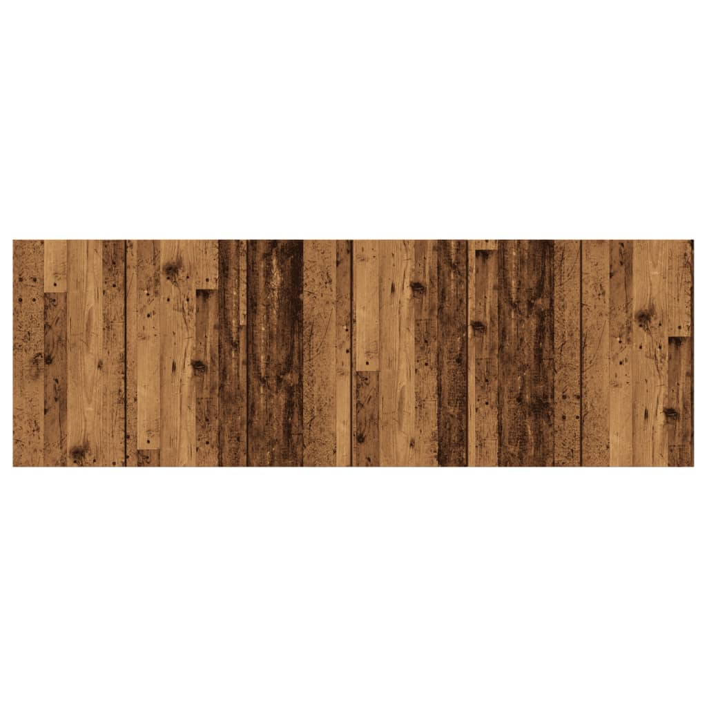 Tête de lit murale vieux bois 240x1,5x80 cm bois d'ingénierie - XIOS
