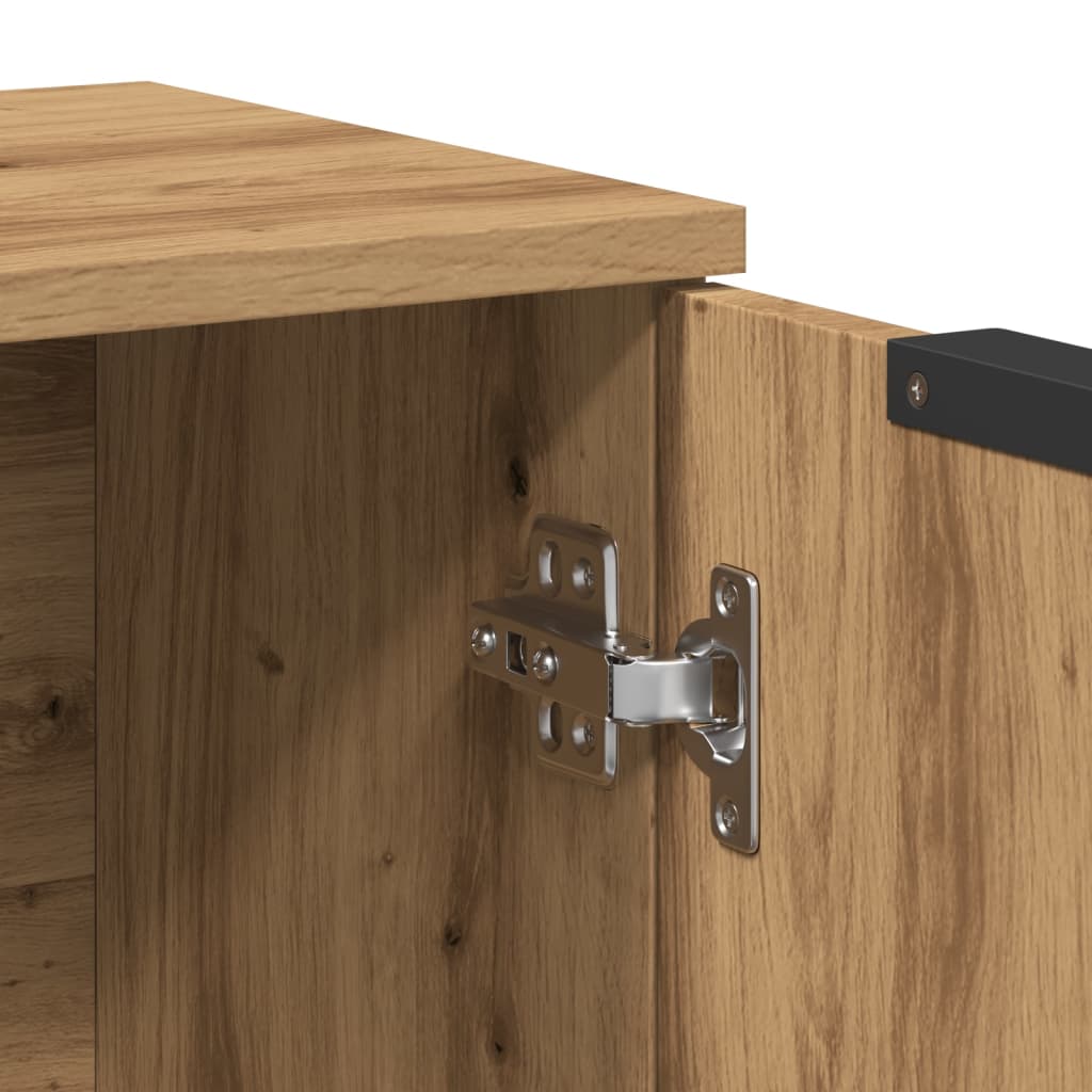 Buffet chêne artisanal 60x30x70 cm bois d'ingénierie - XIOS