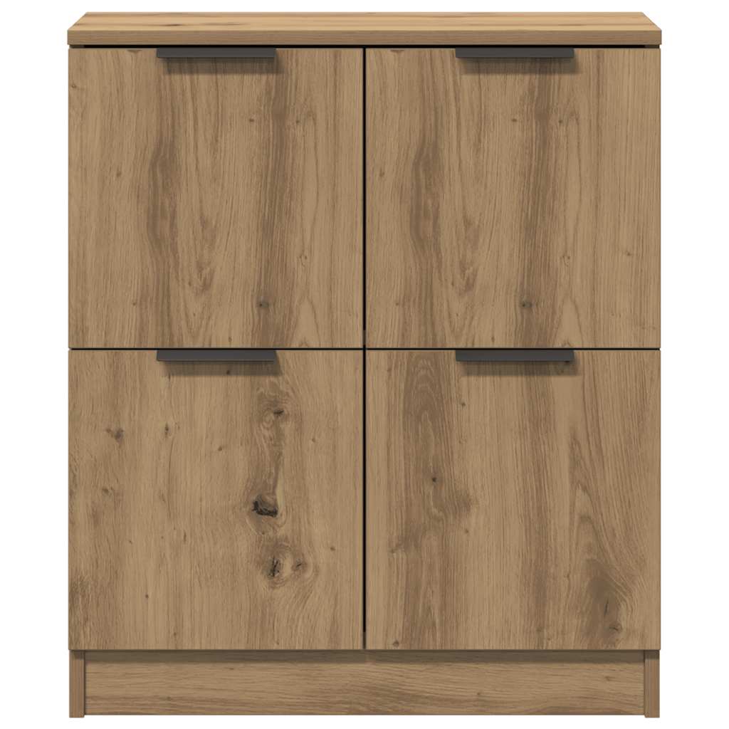 Buffet chêne artisanal 60x30x70 cm bois d'ingénierie - XIOS