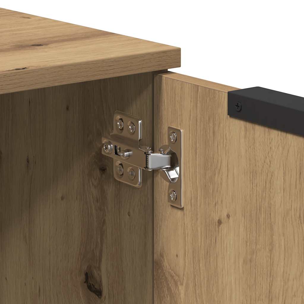 Buffet chêne artisanal 60x30x70 cm bois d'ingénierie - XIOS