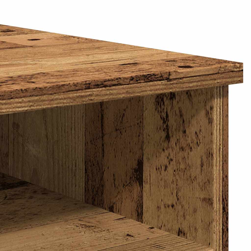 Meubles TV 2 pcs vieux bois 80x35x36,5 cm bois d'ingénierie - XIOS