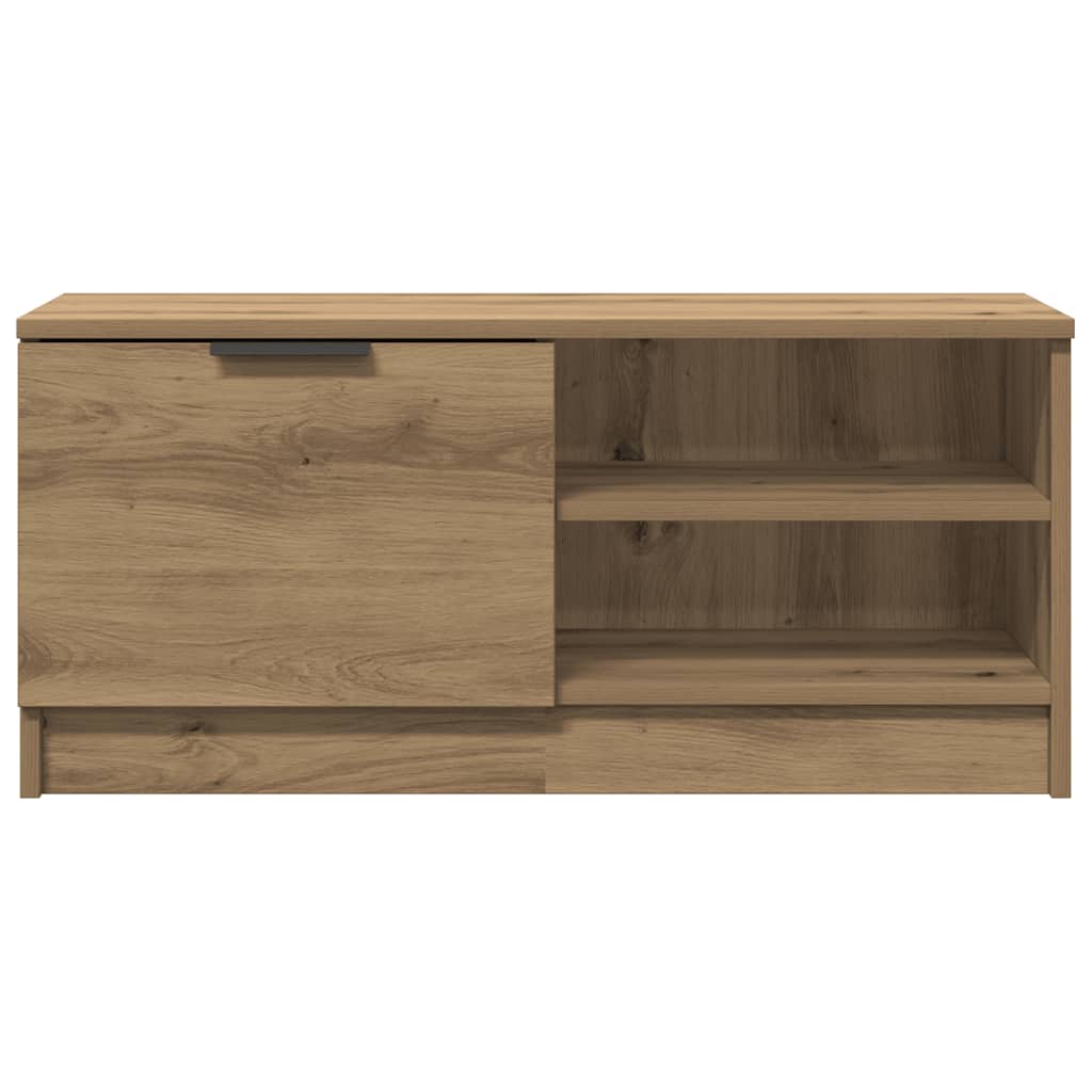 Meubles TV 2 pcs chêne artisanal 80x35x36,5cm bois d'ingénierie - XIOS
