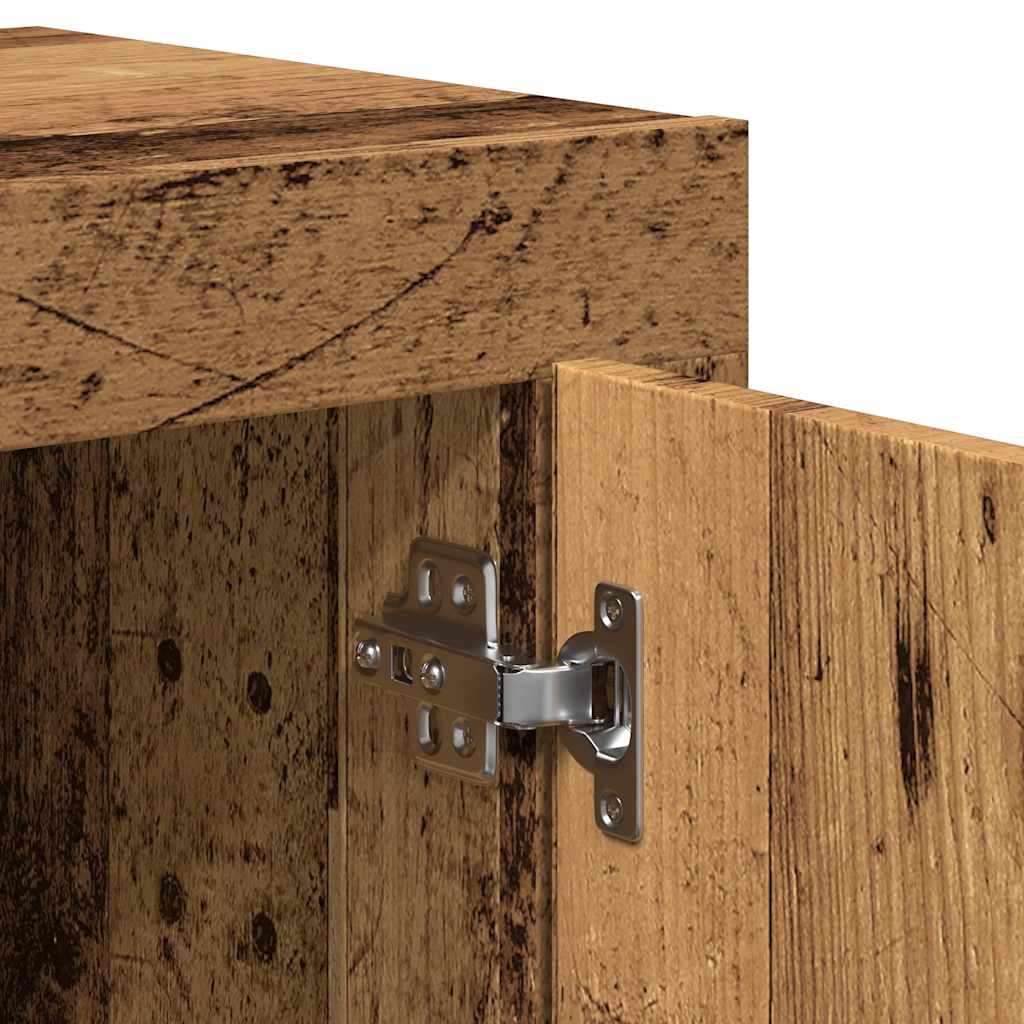 Buffet vieux bois 92x35x75 cm bois d'ingénierie - XIOS