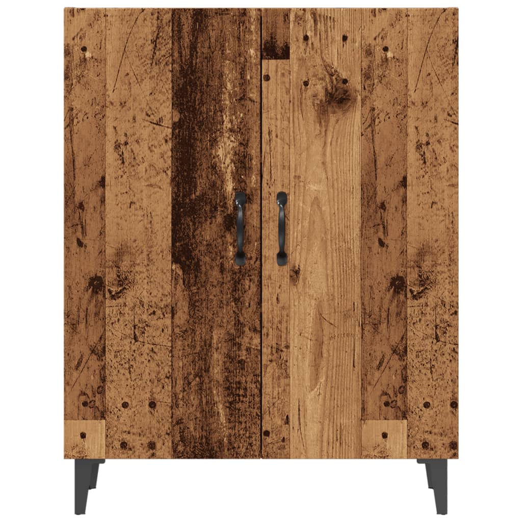 Buffet vieux bois 70x34x90 cm bois d'ingénierie - XIOS