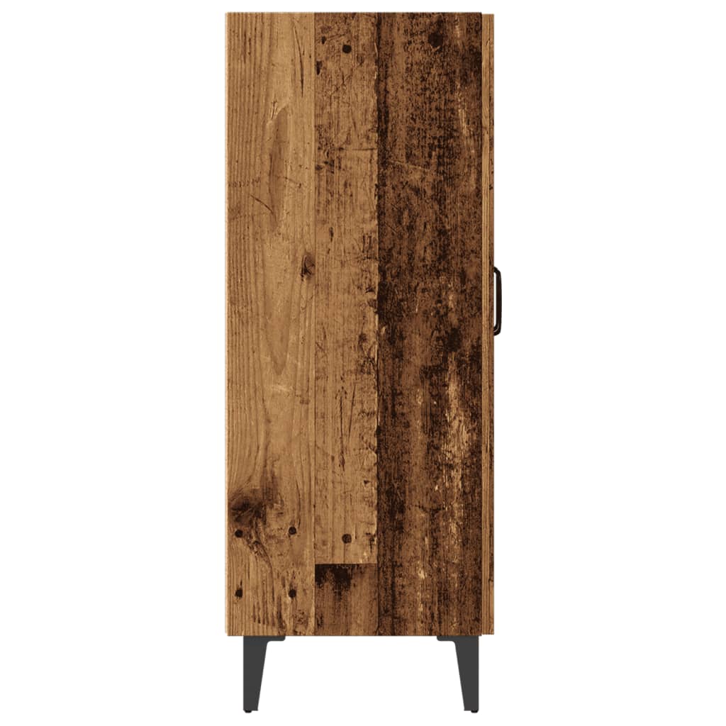 Buffet vieux bois 70x34x90 cm bois d'ingénierie - XIOS