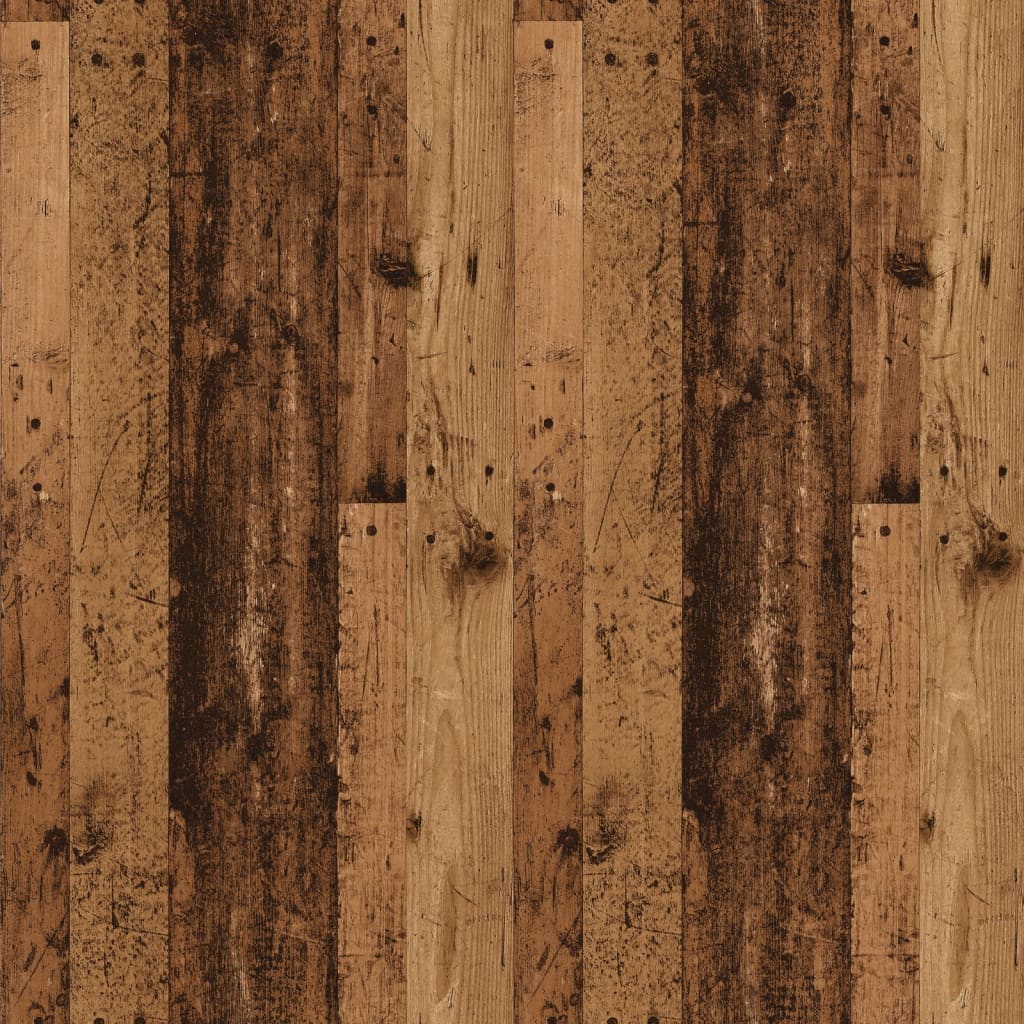 Buffet vieux bois 90x34x80 cm bois d'ingénierie - XIOS