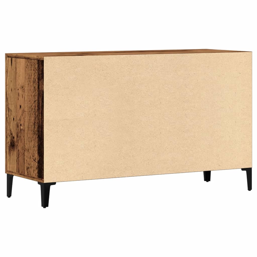 Buffet vieux bois 100x36x60 cm bois d'ingénierie - XIOS