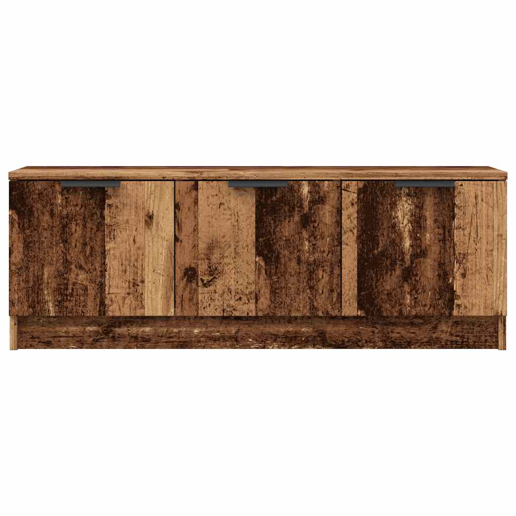 Meuble TV vieux bois 102x35x36,5 cm bois d'ingénierie - XIOS