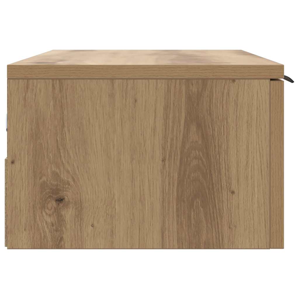 Armoire murale chêne artisanal 68x30x20 cm bois d'ingénierie - XIOS