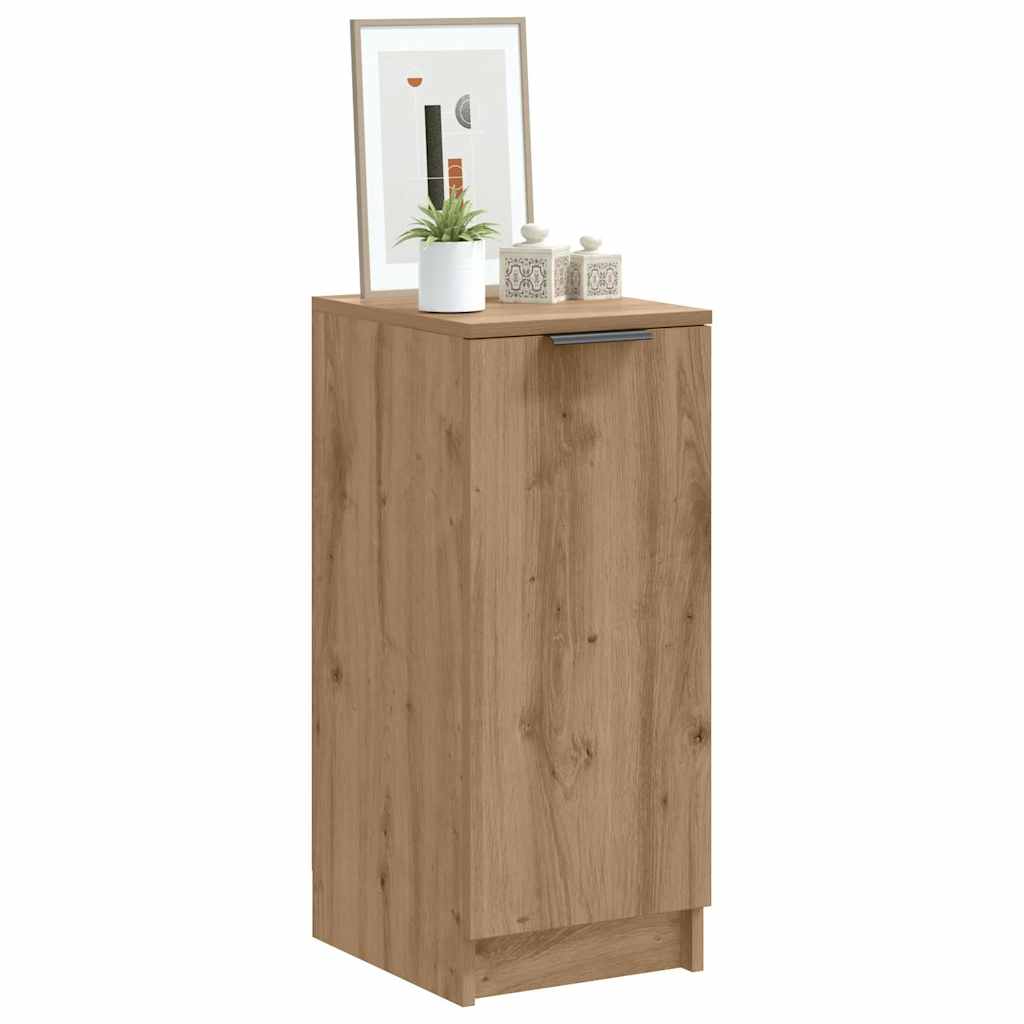 Armoire à chaussures chêne artisanal bois d'ingénierie - XIOS