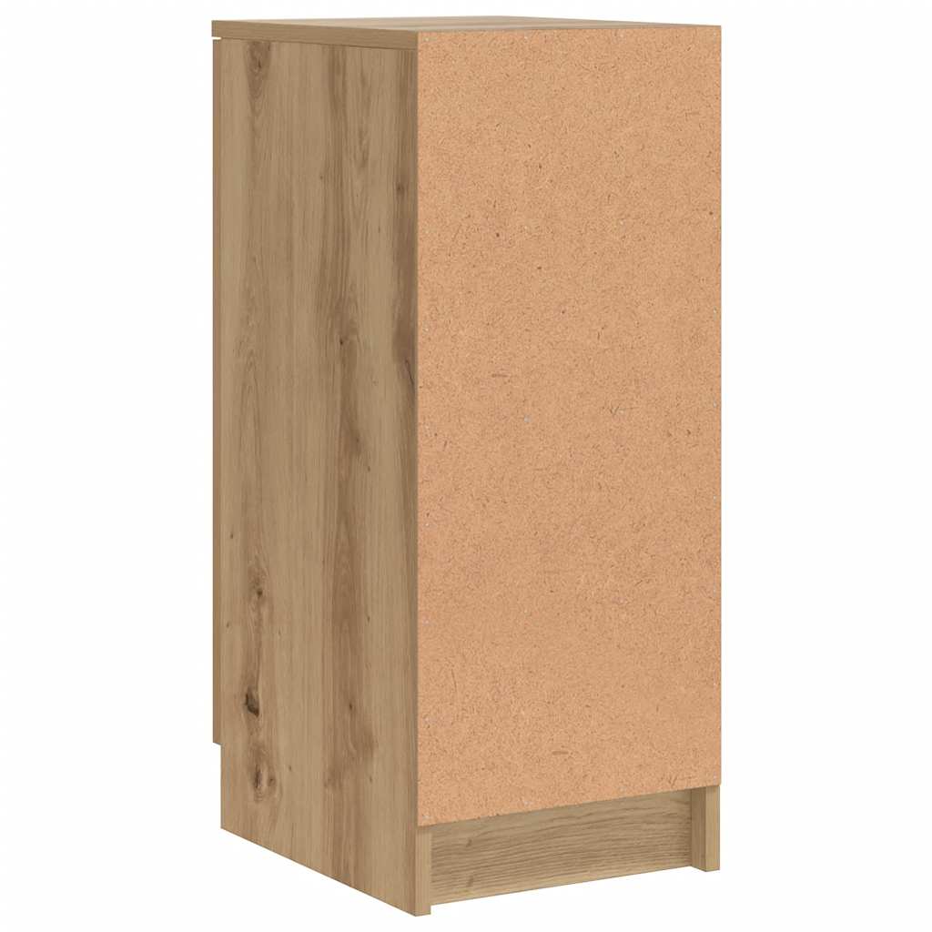 Armoire à chaussures chêne artisanal bois d'ingénierie - XIOS