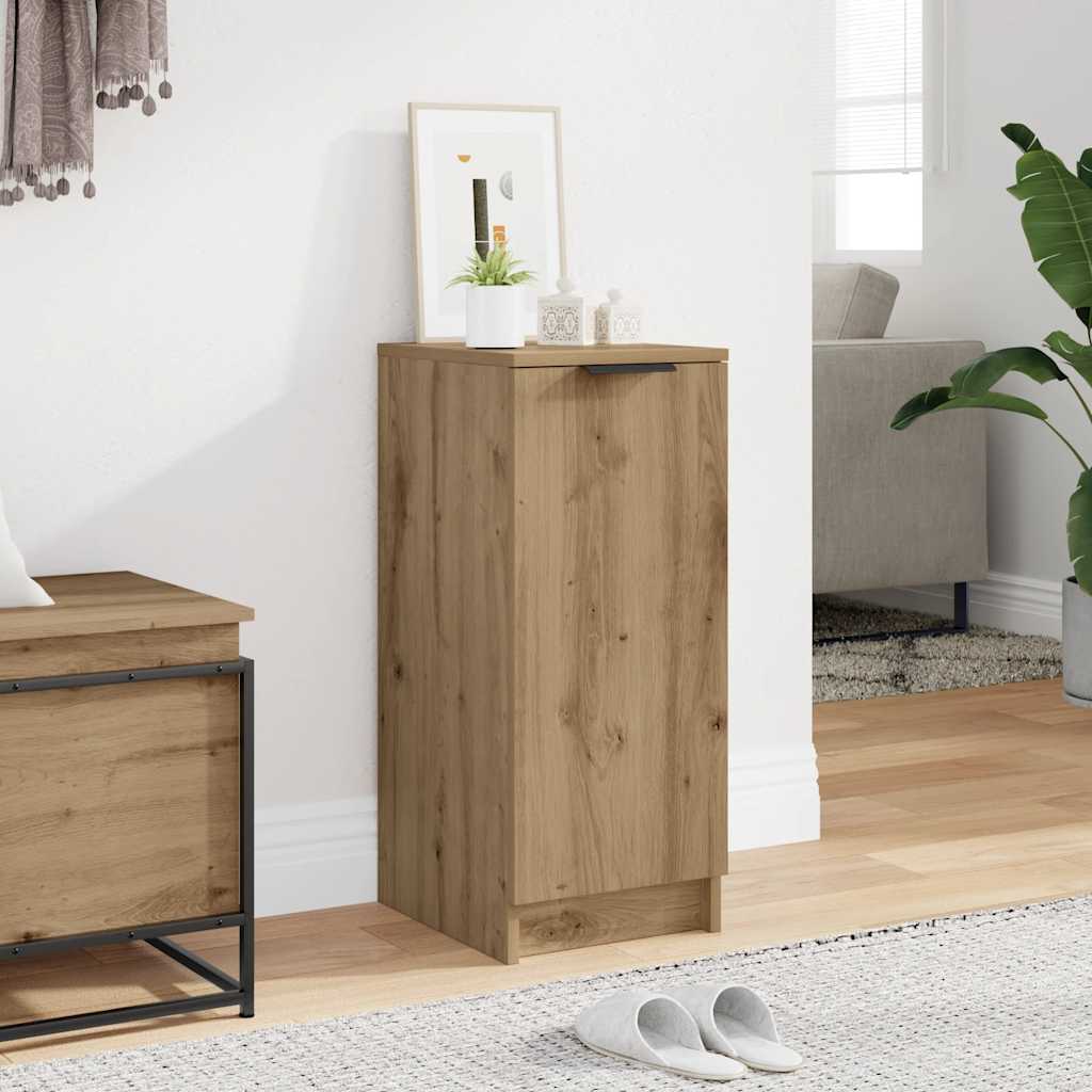 Armoire à chaussures chêne artisanal bois d'ingénierie - XIOS