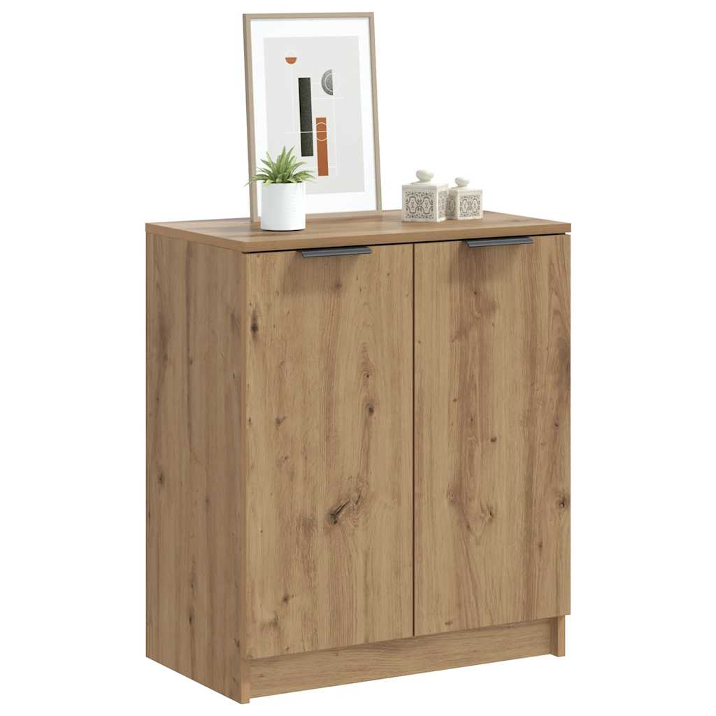 Armoire à chaussures chêne artisanal bois d'ingénierie - XIOS