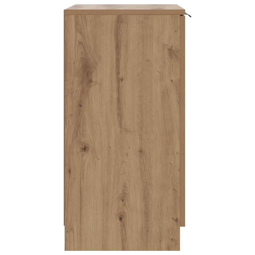 Armoire à chaussures chêne artisanal bois d'ingénierie - XIOS