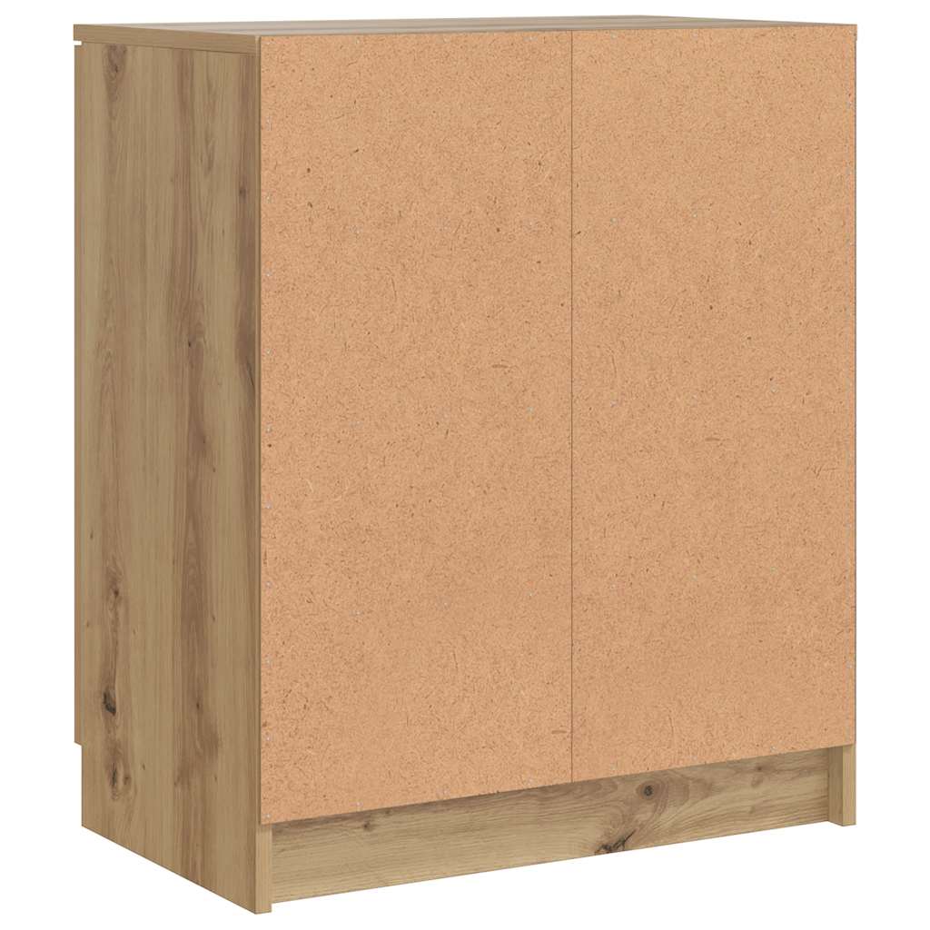 Armoire à chaussures chêne artisanal bois d'ingénierie - XIOS
