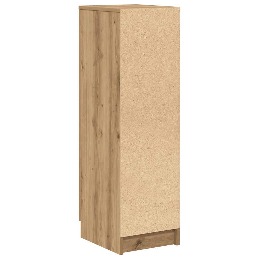 Armoire à chaussures chêne artisanal bois d'ingénierie - XIOS