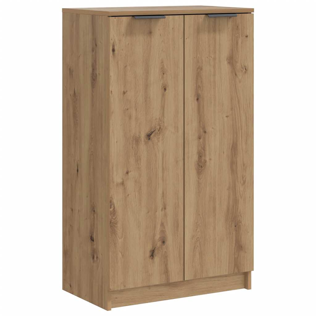 Armoire à chaussures chêne artisanal bois d'ingénierie - XIOS
