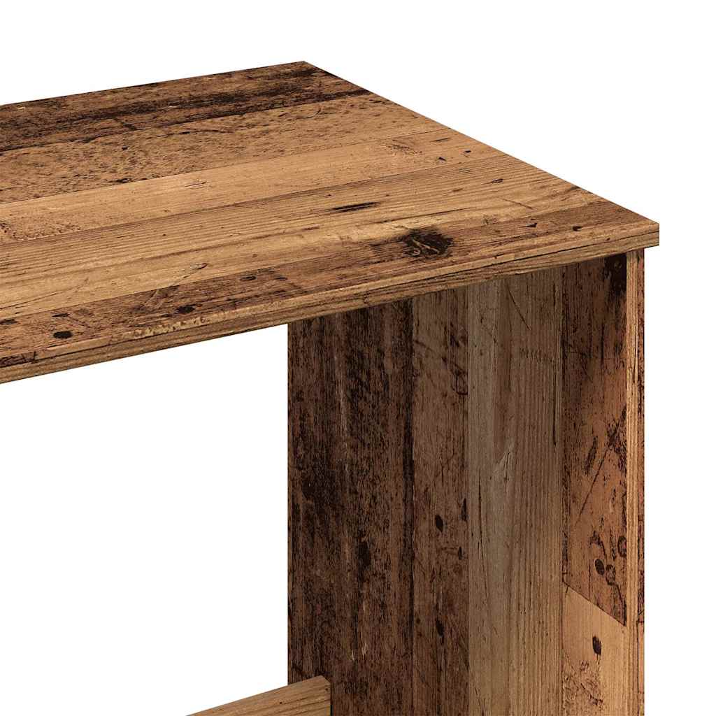Bureau vieux bois 100x50x75 cm bois d'ingénierie - XIOS