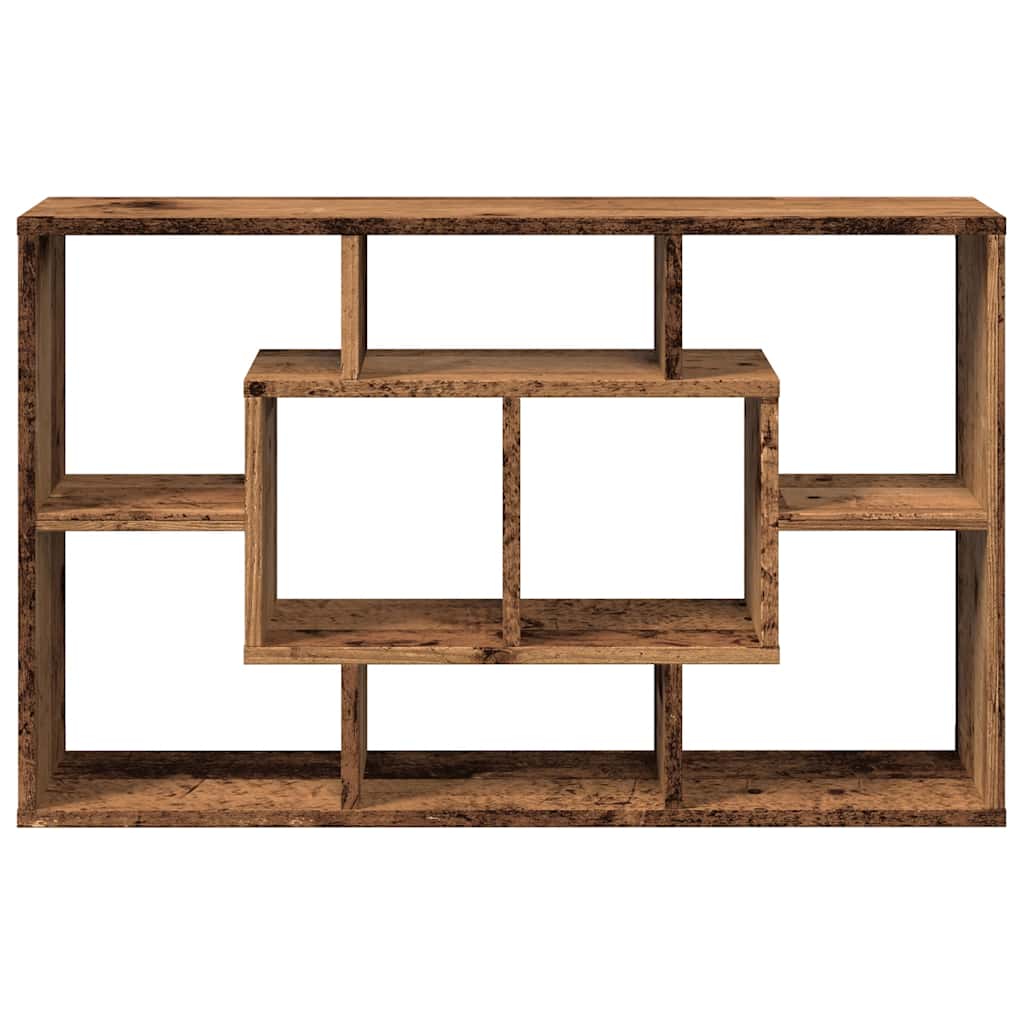 Étagère murale vieux bois 85x16x52,5 cm bois d'ingénierie - XIOS