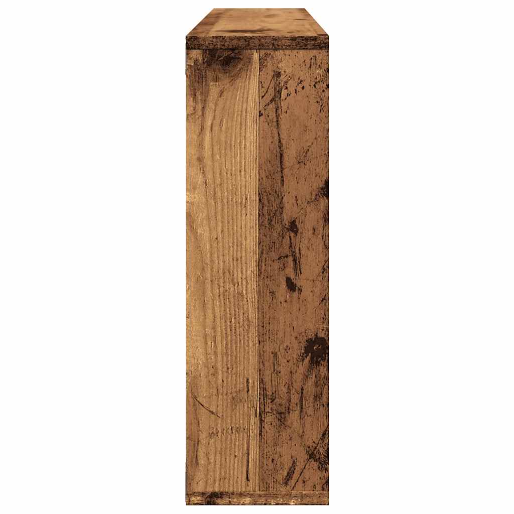Étagère murale vieux bois 85x16x52,5 cm bois d'ingénierie - XIOS