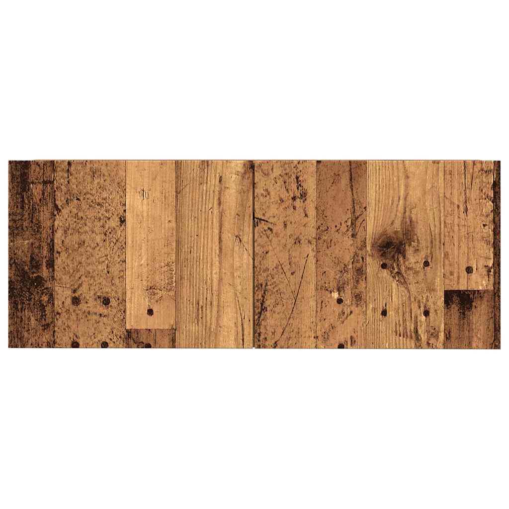 Meubles TV muraux 2 pcs vieux bois 80x30x30 cm - XIOS