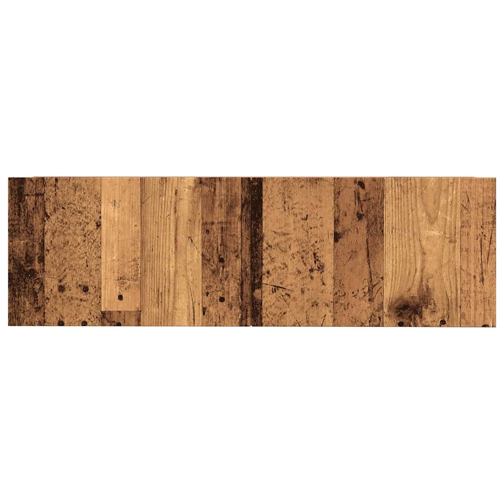 Meubles TV muraux 2 pcs vieux bois 100x30x30 cm - XIOS