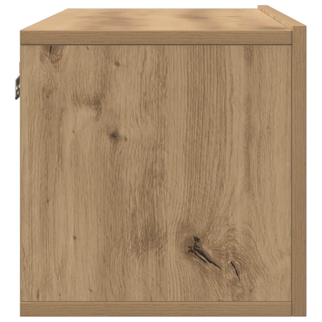 Meubles TV muraux 2 pcs chêne artisanal 100x30x30 cm - XIOS