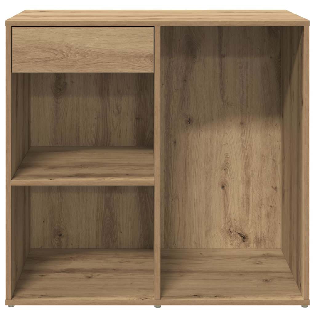 Armoire cosmétique chêne artisanal 80x40x75cm Bois d'ingénierie - XIOS