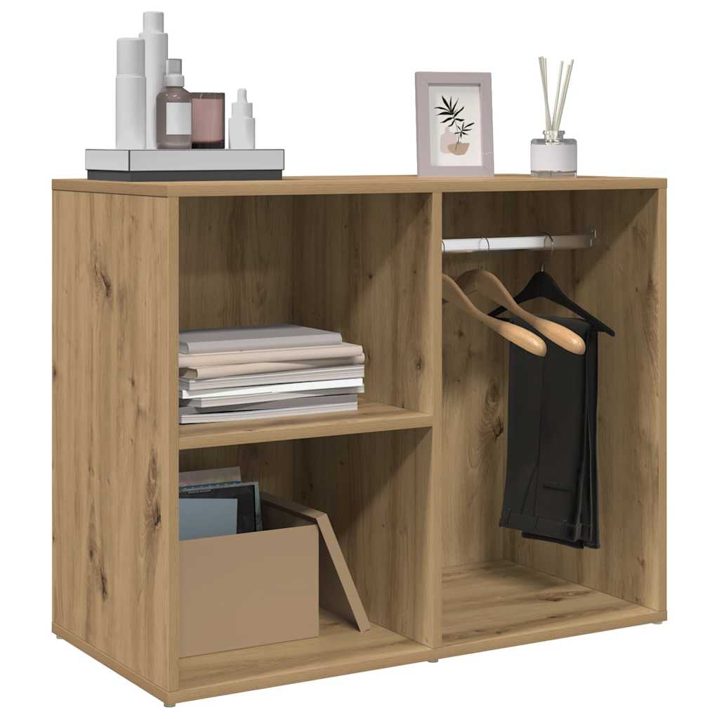 Armoire de dressing chêne artisanal 80x40x65 cm bois ingénierie - XIOS