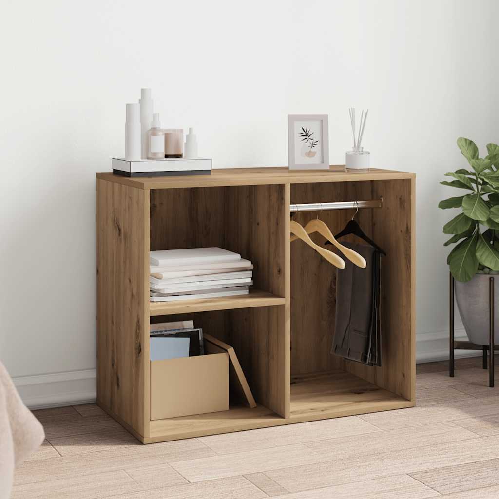 Armoire de dressing chêne artisanal 80x40x65 cm bois ingénierie - XIOS